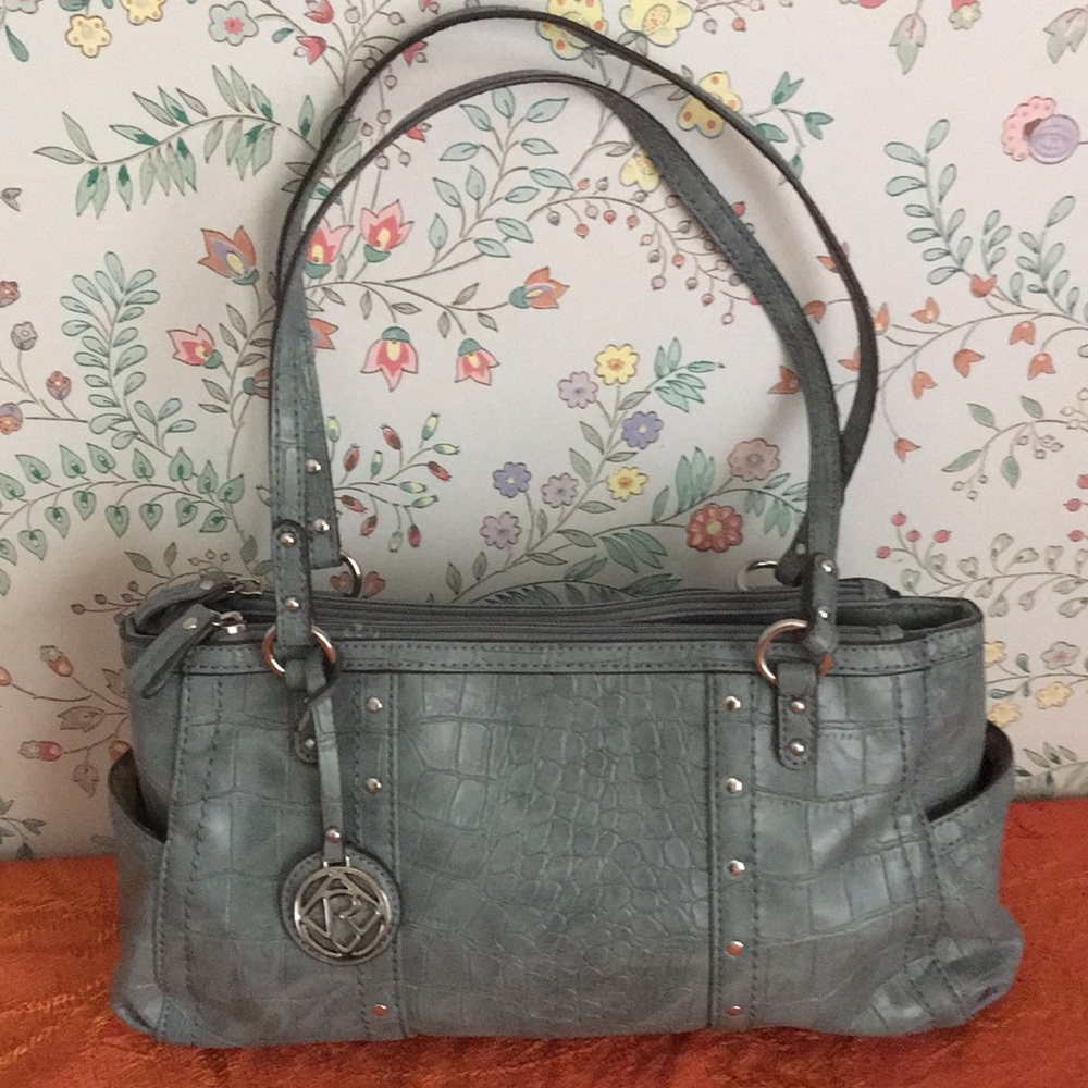 Relic blue grey hand bag